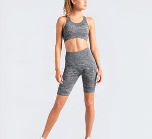 Ensemble de yoga pour femmes de qualité supérieure, tissu extensible à séchage rapide, vêtements de sport et de loisirs quotidiens, ensemble 2 pièces pour femmes - Product Image 4