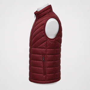 Custom <b>Puffer</b> <b>Vest</b> for Men Lightweight Quilted Warm Sleeveless Winter <b>Jacket</b> Outdoor Casual Fashion Clothing Wholesale - Product Image 2