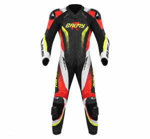 ชุดแข่งรถมอเตอร์ไซค์หนังพรีเมียมสั่งตัดพิเศษ MotoCP แบบชิ้นเดียว/ชุดขับขี่พร้อม Hump ระดับ 2 CE ผลิตตามขนาดที่สั่ง - Product Image 1