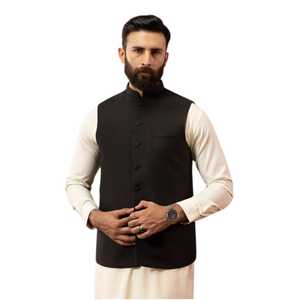 Gilet et veste pour hommes pakistanais, vêtements ethniques classiques pour mariages, fêtes, événements festifs, couleurs et tailles personnalisées, qualité supérieure - Product Image 3