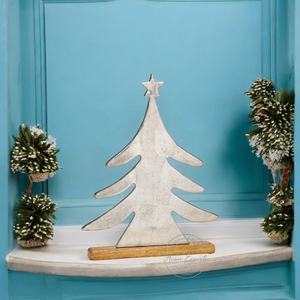 Vente en gros de décorations de Noël articles de décoration design d'arbre en métal pour la décoration de fête - Product Image 1