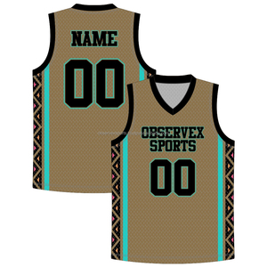 Basketball Jersey Custom Designed Reversible Basketball Jersey for <b>Men</b> Sublimated Breathable Retro Basketball Uniform Set - Product Image 1