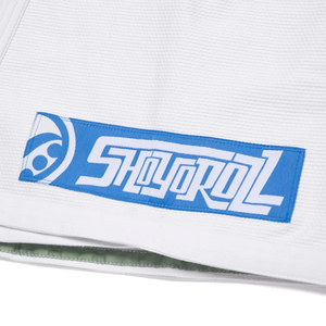 Kimono de Jiu-Jitsu Shoyoroll Competitor 21. Bleu (BLANC) 450 GSM, Best-seller - Product Image 5