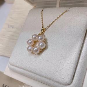 Collar de Perlas de Diseño Clásico con Cadena de Plata S925 para Clavícula, Versátil y de Alta Gama - Product Image 3