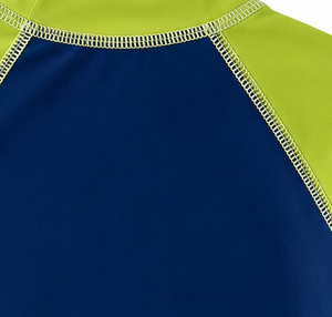 Kids Swim Top for <b>Boys</b> UV Protection Comfortable Summer Swimming Apparel <b>Boys</b> Beach Swimming Shirt Short Sleeve Quick Dry Water - Product Image 4