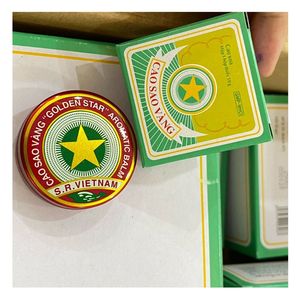 Baume aux herbes premium du Vietnam, fabriqué à partir d'ingrédients naturels pour les soins quotidiens, baume étoile dorée, fourniture d'usine, exportation, baume étoile dorée. - Product Image 4