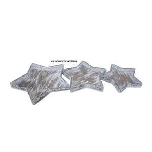 Bandeja para Adornos Navideños Cuadrada, Juego de 3, Marco de Acero Inoxidable Chapado en Oro con Cristal en Blanco para Sublimación - Product Image 3