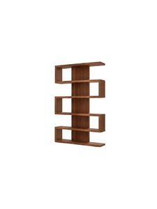 Étagère bibliothèque moderne en bois avec 6 étagères ouvertes, design autoportant et gain de place pour la maison, le bureau ou le salon - Product Image 3