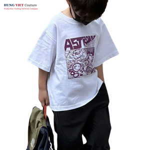 T-shirt en coton pour enfants T-shirt d'été pour enfants à manches courtes Chemises pour enfants T-shirt personnalisé Vêtements pour enfants - Product Image 3