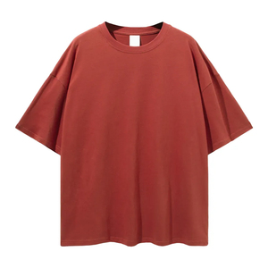 T-shirt en tricot uni vert décontracté à manches courtes et col rond pour homme, coupe classique, design vierge - Product Image 5
