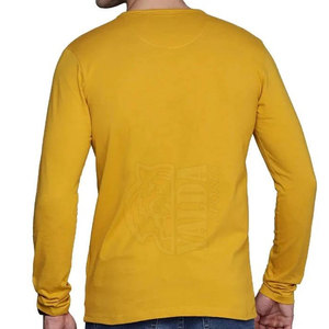 YALDA SPORTS T-shirts à manches longues pour hommes en coton 100% légers et à séchage rapide - Coupe ample, vêtements décontractés tendance, prix bas - Product Image 2