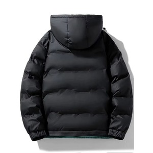 High Performance <b>Men's</b> Winter Puffer <b>Jacket</b> Breathable Quick Dry <b>Canvas</b> 100% Bamboo Fiber Hooded 300g Casual - Product Image 1