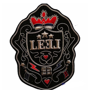 Custom Logo Handmade Embroidery <b>Patch</b> Manufacturer <b>Sew</b> <b>On</b> Textile Badge for Jackets Caps Bags Garments and Fashion Accessories - Product Image 3