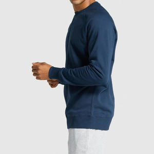 Ensemble de survêtement uni de haute qualité pour homme, col rond, style streetwear, vente en ligne - Product Image 3