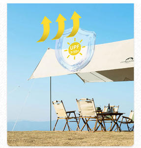 Chine randonnée personnalisée 3x3 4x3 5x3 extérieur jardin loisirs oxford imperméable pluie mouche camping tente bâche avec poteau - Product Image 2