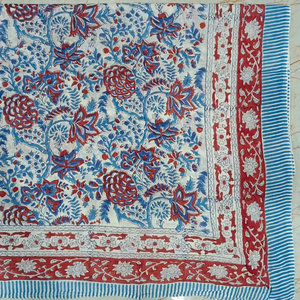 Luxury Handmade Cotton Long Stole Scarf Sanganeri Block Printed Floral Handpainted Plain <b>Sarong</b> Beach Cover Ups Woman - Product Image 1