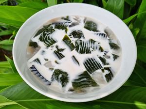 [MEILLEURE NOTATION] |   Poudre de gelée de gazon vert pour la préparation instantanée de desserts, garniture pour thé au lait, boisson, vente en gros Vietnam - Product Image 5