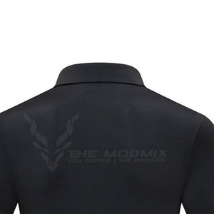Camiseta de Punto Sólido con Diseño de Botones en la Parte Delantera, Prenda Ligera para Uso Diario con Construcción Transpirable para Clima Cálido - Product Image 4