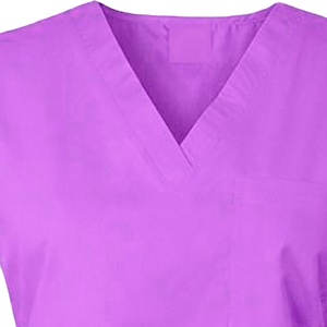 Tenues d'hôpital d'été personnalisées en toile écologique, polyester et élasthanne, uniformes d'hôpital unisexes par HI 2026 - Product Image 5