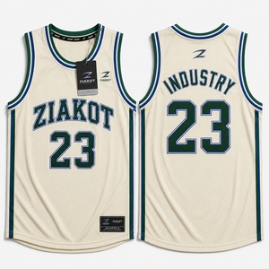 Venta al por Mayor Directa de la Industria, Jersey de Baloncesto Retro Personalizado Color Verde Cazador-Royal, el Más Vendido - Product Image 1