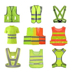High Visibility Safety Vest With Reflective Stripes And <b>Multiple</b> Pockets Unisex Workwear Logo Printing - Product Image 4