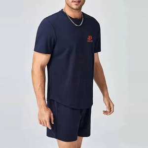 Ropa Deportiva y de Fitness en Oferta, Conjunto de Pantalones Cortos de Algodón, Camisetas Transpirables para Entrenamiento Deportivo con Pantalones Cortos a Juego, Hecho en Pakistán - Product Image 5