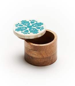 Elegante Tarro de Almacenamiento de Madera con Tapa Hermética para la Organización Moderna de la Cocina y la Despensa - Product Image 5