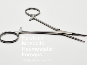 Pinzas hemostáticas Kelly Mosquito de acero inoxidable, curvas y rectas, juego de instrumentos quirúrgicos manuales, distribuidor, MOQ bajo, CE - Product Image 5