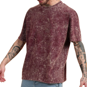 เสื้อยืดคอกลมผ้าฝ้ายแท้ 100% ทรงโอเวอร์ไซส์สำหรับผู้ชาย สไตล์สตรีทแวร์สำหรับฤดูร้อน เหมาะสำหรับใส่ออกกำลังกาย ผลิตจากผ้าที่เป็นมิตรต่อสิ่งแวดล้อม - Product Image 2