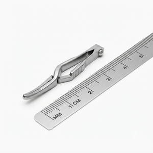 Pince à bouledogue en acier inoxydable pour l'occlusion chirurgicale des vaisseaux, certifiée CE, instrument manuel de classe I - Product Image 6