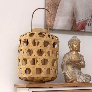 โคมไฟไม้ไผ่ธรรมชาติสำหรับตกแต่งในร่มและกลางแจ้ง - Product Image 1