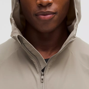 Wholesale Customized Winter Casual Outdoor <b>Track</b> <b>Jacket</b> <b>Men</b> 100% Cotton Fleece Fabric Windproof Hooded Breathable Quick Dry - Product Image 5