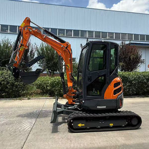 2026 Free Shipping for Mini Excavator Koop Engine Eaton Hydraulic Motor 1 Ton Crawler <b>Micro</b> Digger Farm High Digging Power Sale - Product Image 4