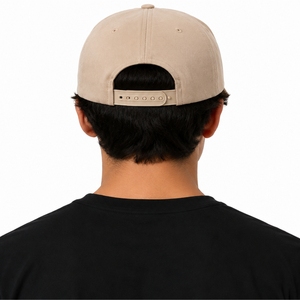 Casquette de baseball unisexe en coton lavé, design ajusté à 6 panneaux, couleur unie, style décontracté, pour le printemps et l'été, visière incurvée, réglable - Product Image 2