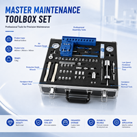 Kit de réparation professionnel pour pièces à main dentaires Mincin, outils d'entretien portables pour pièces à main, boîte en aluminium