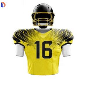 Personalizado de fútbol americano uniforme de sarga de aparejos uniforme Jersey - Product Image 5