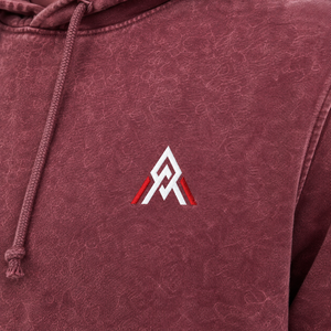 Men Acid Wash <b>Hoodie</b> Crafted With <b>Soft</b> Material And Unique Color Shading For Casual Outfits, Layering And Everyday Streetwear - Product Image 3