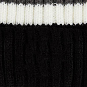 Gorro de Punto Acrílico Tipo Waffle Personalizado con Logotipo OEM, Unisex, Cálido para Invierno, Liso, con Puño Plegable - Product Image 3