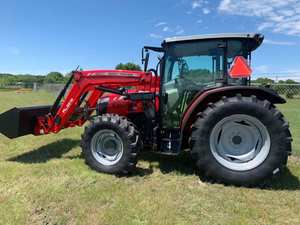 Tractor de Ruedas Massey Ferguson Usado, 120HP, 4WD, Transmisión por Engranajes, con Motor, Caja de Cambios y Bomba, Alta Productividad para Implementos Agrícolas - Product Image 6