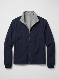 Ensemble 2 pièces ALIROZ INDUSTRY pour homme : veste et pantalon réversibles bleu marine respirants à fermeture éclair intégrale, style vintage hiver - Product Image 4