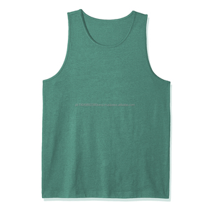 Débardeurs amincissants pour hommes, débardeur à col rond, débardeur de sport, débardeur athlétique unisexe, coupe ajustée - Product Image 5