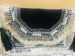 Sac bandoulière en jute tendance avec fermeture éclair, sac à bandoulière écologique pour femmes - Product Image 4