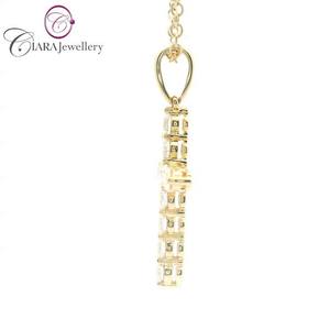 Luxury 18K Rose <b>Gold</b> <b>Cross</b> <b>Pendant</b> with Natural Diamond for Daily Wear or Giving Wholesale Price for Christians - Product Image 2