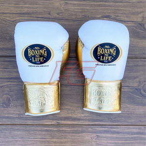 Gants de boxe personnalisés en cuir de vachette pour arts martiaux, rembourrage 4 couches, fermeture auto-agrippante professionnelle, pour MMA et boxe - Vente en gros - Product Image 6