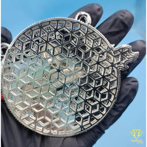 จี้รูปจรวดพร้อมเคลือบโรเดียมคุณภาพสูงและสไตล์ฮิปฮอป - Product Image 4