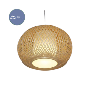 DISPONIBLE Lámpara Colgante de Metal Blue Lotus de Alta Calidad, 2700K, Alto CRI 95, Accesorio de Iluminación para Techo - Product Image 1