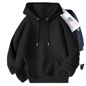 Sudadera con capucha para hombre, de otoño, talla grande, gruesa, adelgazante, con logotipo personalizado bordado, precio de fábrica de Bangladesh y China - Product Image 1