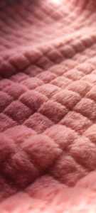SMALL BOX FUR JOLLY FABRICS Plush Fabric F-7 Pink <b>Knitted</b> Brushed Sueded Medium Weight Infant Baby <b>Blanket</b> <b>Throw</b> Home Textile - Product Image 5