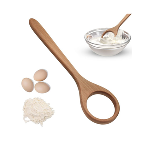 Fouet à pâte danois en bois de teck naturel/bois de plage, ustensile de cuisine pour le mélange et la cuisson du pain, en provenance du Vietnam - Product Image 3