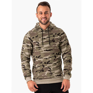 Men's Hoodie <b>Sweatshirts</b> Pullover Drop Shoulder 100% Cotton Solid Winter Fleece Regular Fit Custom Windproof Breathable - Product Image 1